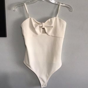 Express white bodysuit